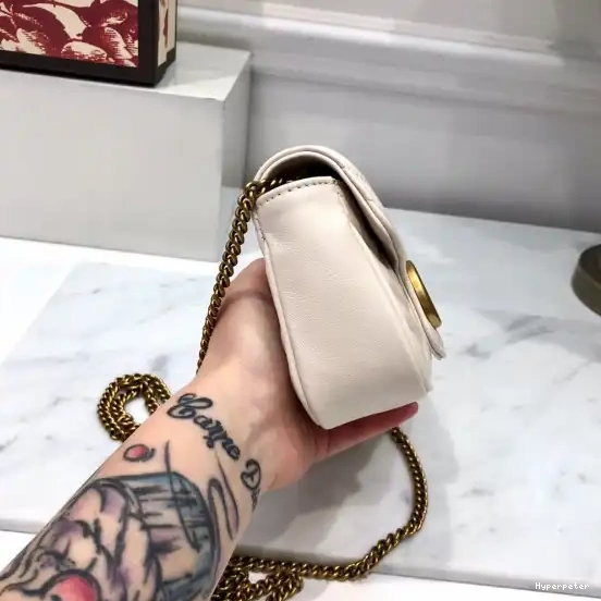 Hyper Peter GG super mini GUCCI Marmont bag 0627